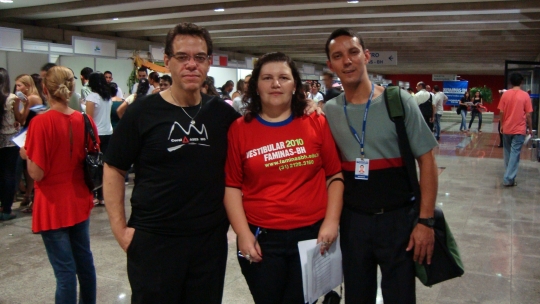 Márcio Amaral, Patrícia Abreu e Aldair Fernandes 