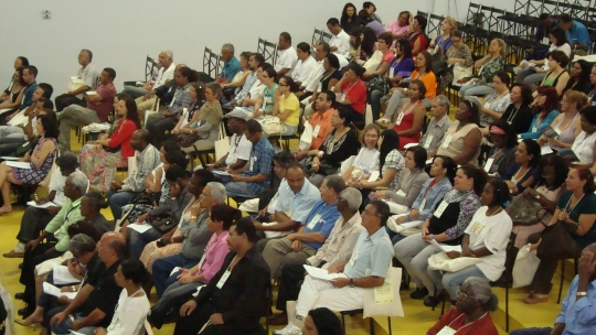 A comunidade não deixou de acompanhar e participar ativamente do evento.
