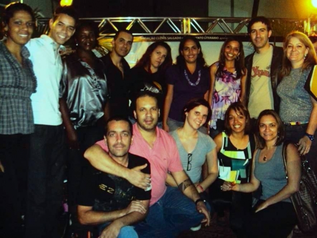 Turma do 8° período de Letras da FAMINAS-BH.