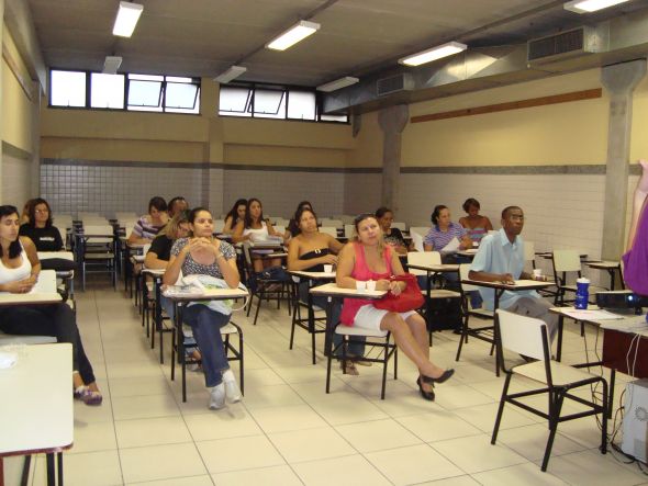 Turma de pós-graduação em Gestão da Saúde.