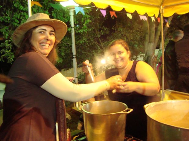 Barraquinha de canjica e quentão: curso de Pedagogia