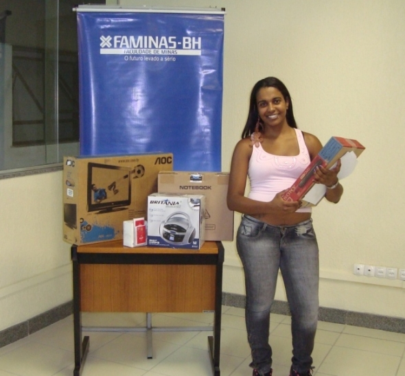 Bárbara, ganhadora do DVD